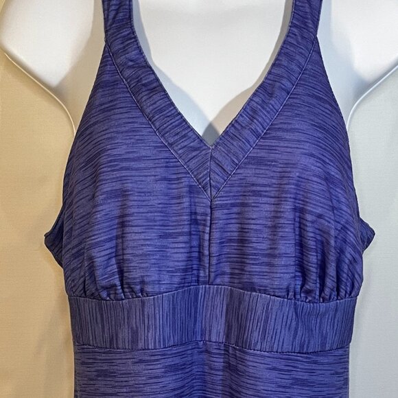 Outdoor Lifestyle Purple Athletic Summer Tank Dress Size Large - Picture 5 of 5